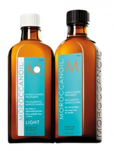 Moroccanoil Original oil Treatment och Light Treatment